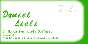 daniel lieli business card